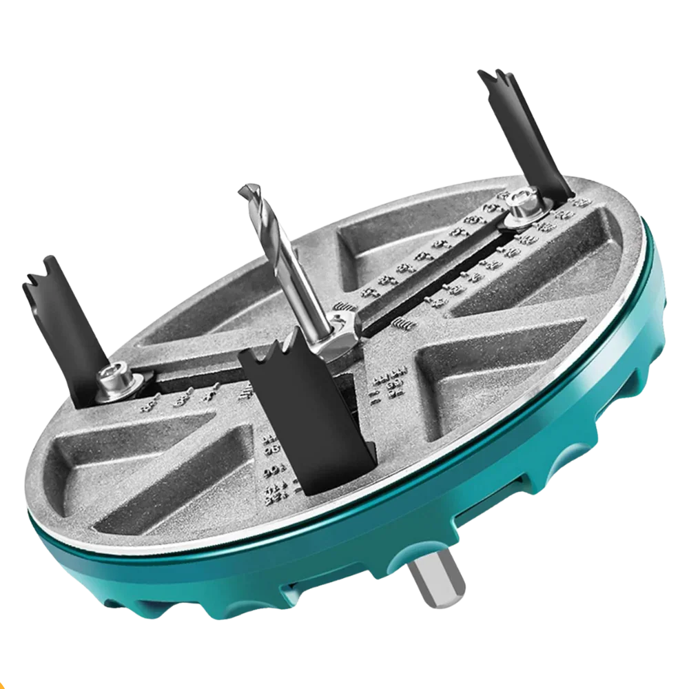 Sierra De Agujero Ajustable 45mm-130mm + Broca Expansiva (GRATIS)