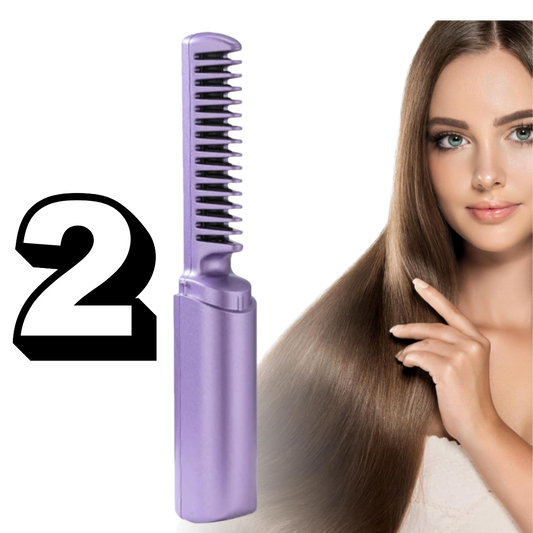 Mini Peine Alisador Inalambrico Portatil ll Velour X2