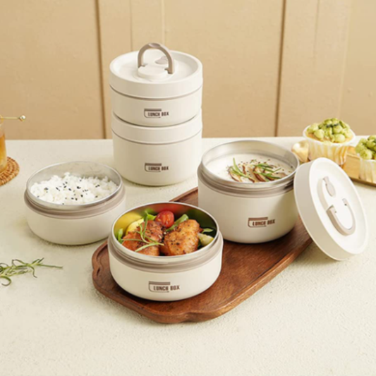 Lonchera 4 Recipientes ll Termoluxe